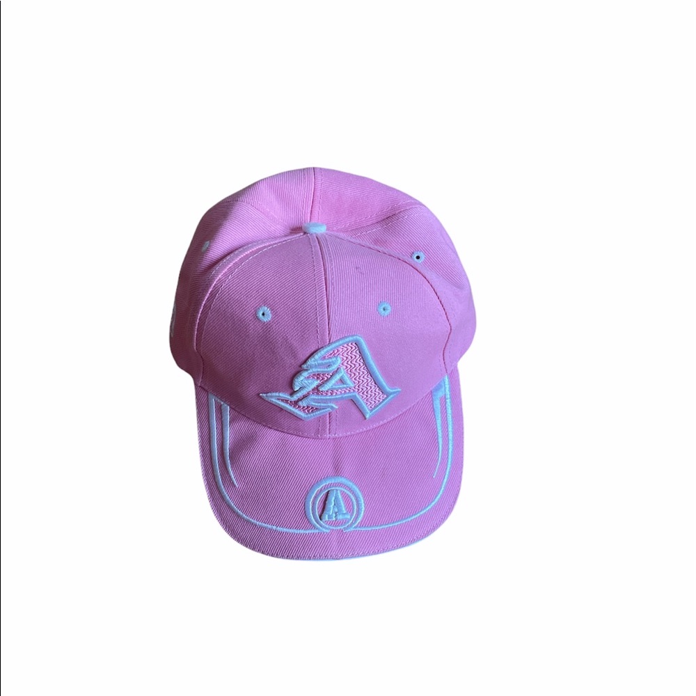 Pink Letter A Cap Hat